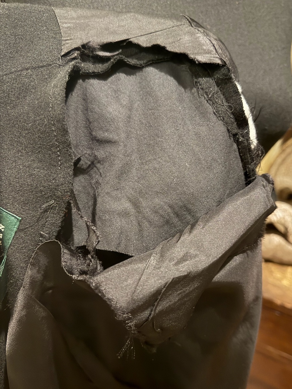 Ralph Lauren Crested Black Blazer - Picture 8 of 9